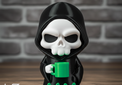 Grim Coffee Break - Mini Grim Reaper Figure