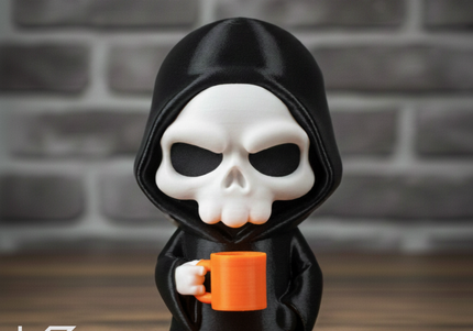 Grim Coffee Break - Mini Grim Reaper Figure
