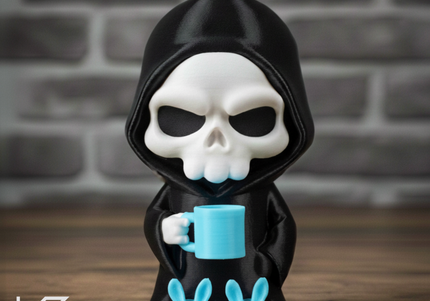 Grim Coffee Break - Mini Grim Reaper Figure