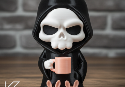 Grim Coffee Break - Mini Grim Reaper Figure