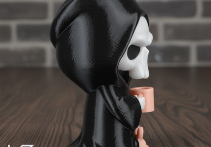 Grim Coffee Break - Mini Grim Reaper Figure