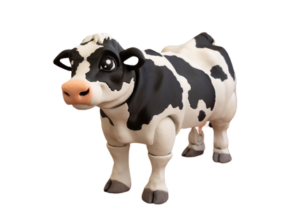 Articulated Spotted Dairy Cow