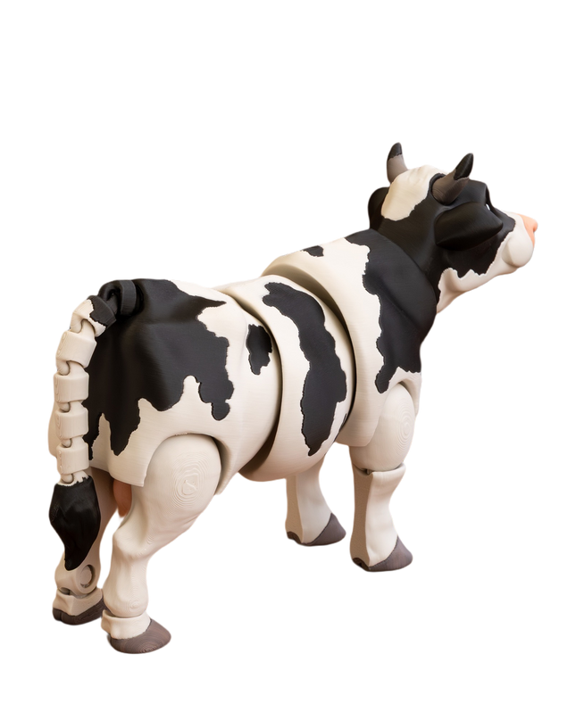 Articulated Spotted Dairy Cow