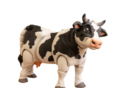 Articulated Spotted Dairy Cow