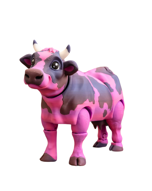 Articulated Spotted Dairy Cow