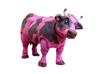 Articulated Spotted Dairy Cow