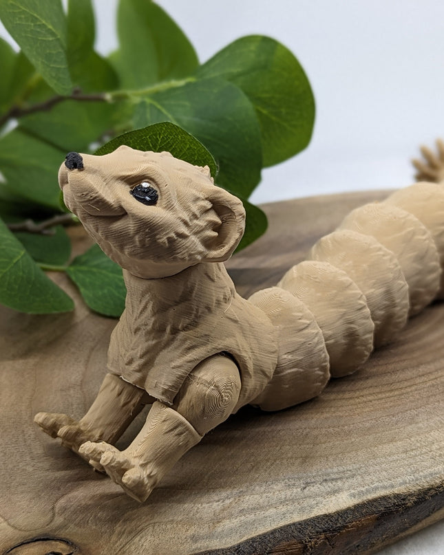 Articulated Ferret – The Playful Tunnel Scout