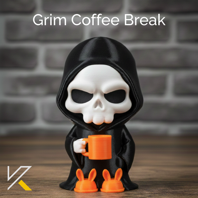 Grim Coffee Break - Mini Grim Reaper Figure