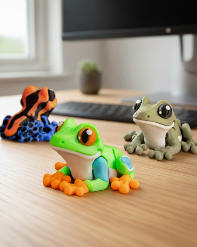 Articulated Tiny Tree Frog