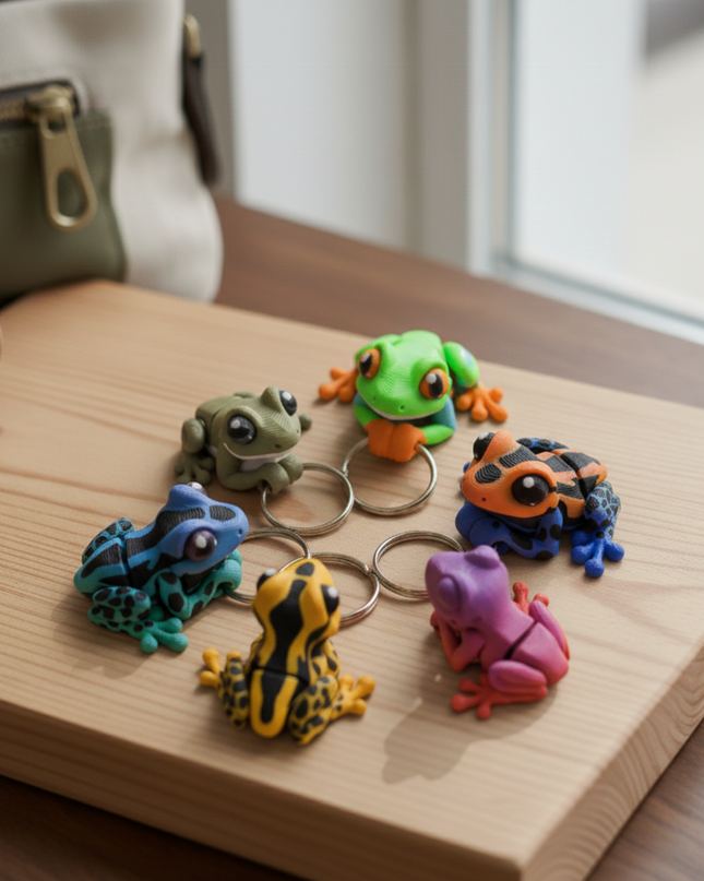 Articulated Tiny Tree Frog