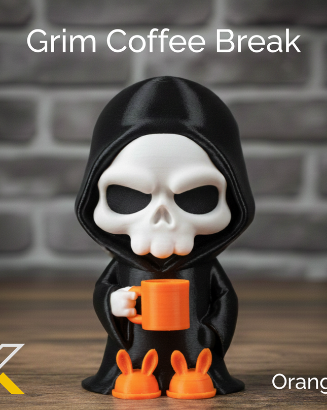 Grim Coffee Break - Mini Grim Reaper Figure