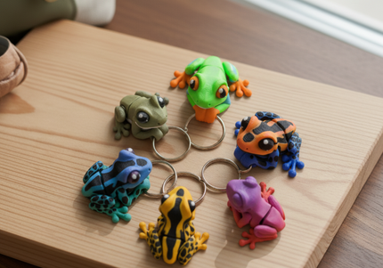 Articulated Tiny Tree Frog