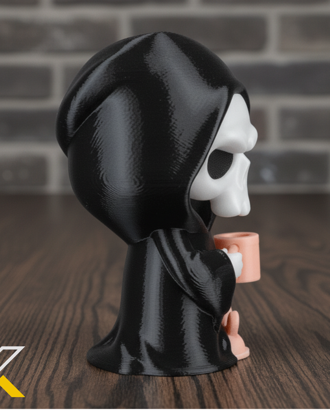 Grim Coffee Break - Mini Grim Reaper Figure