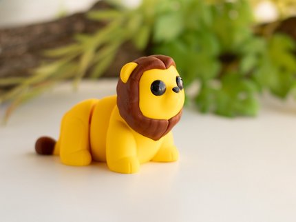 Baby Articulated Lion