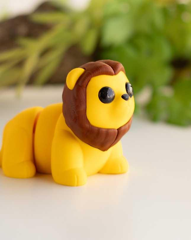 Baby Articulated Lion