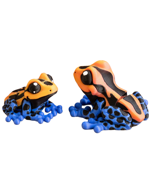 Articulated Tiny Tree Frog