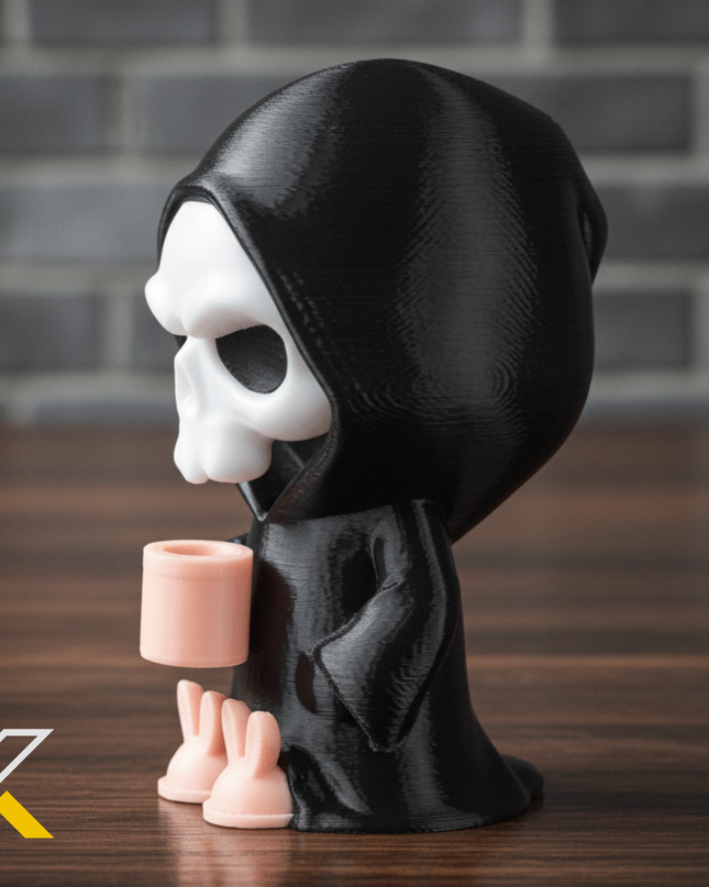 Grim Coffee Break - Mini Grim Reaper Figure