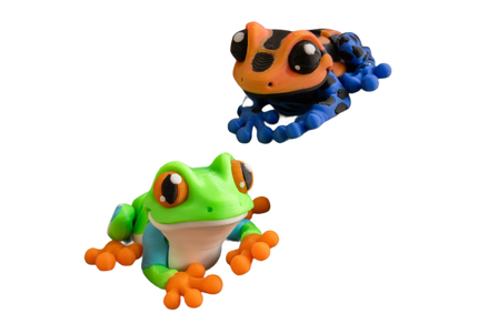 Articulated Tiny Tree Frog