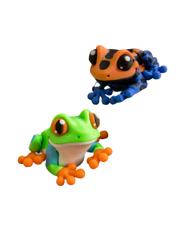 Articulated Tiny Tree Frog