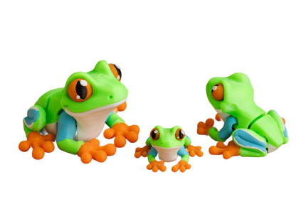 Articulated Tiny Tree Frog