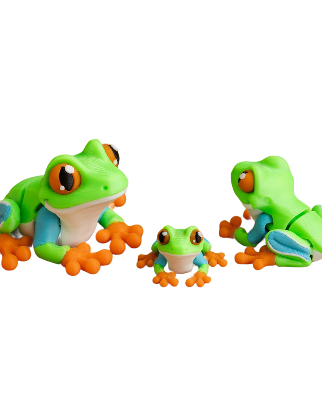 Articulated Tiny Tree Frog