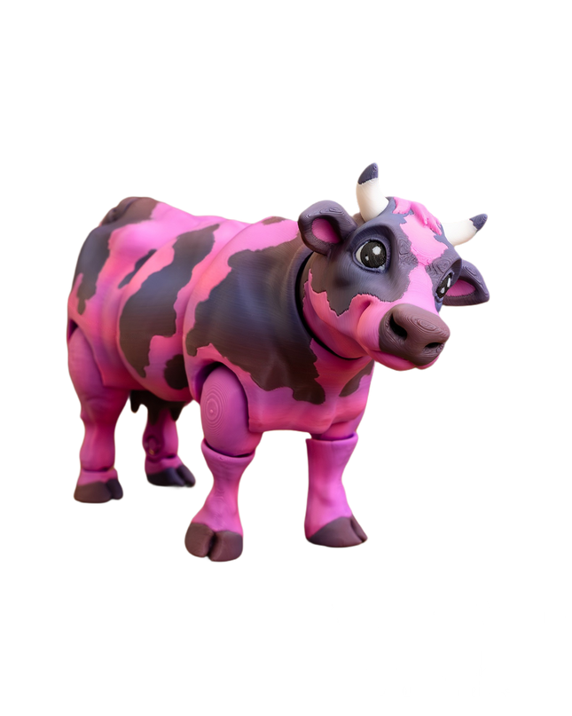 Articulated Spotted Dairy Cow