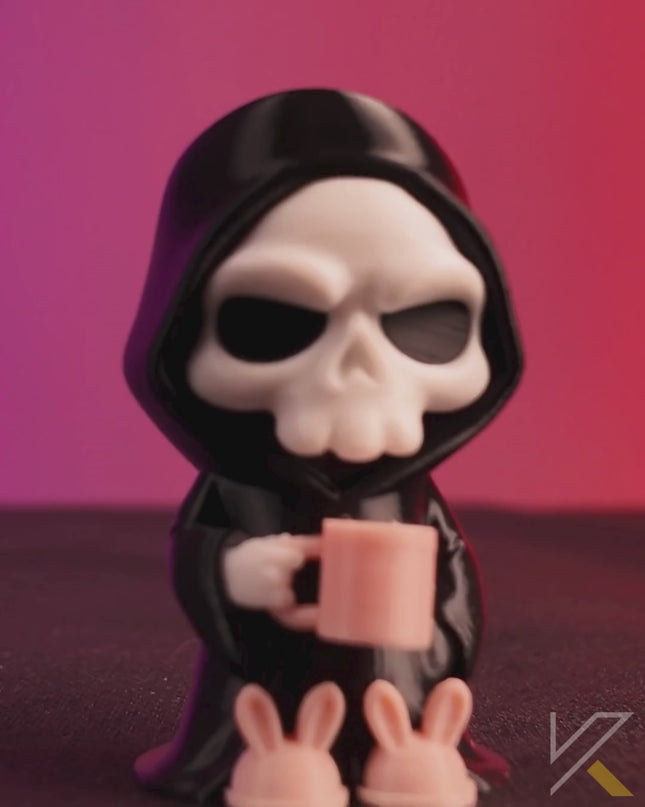 Grim Coffee Break - Mini Grim Reaper Figure
